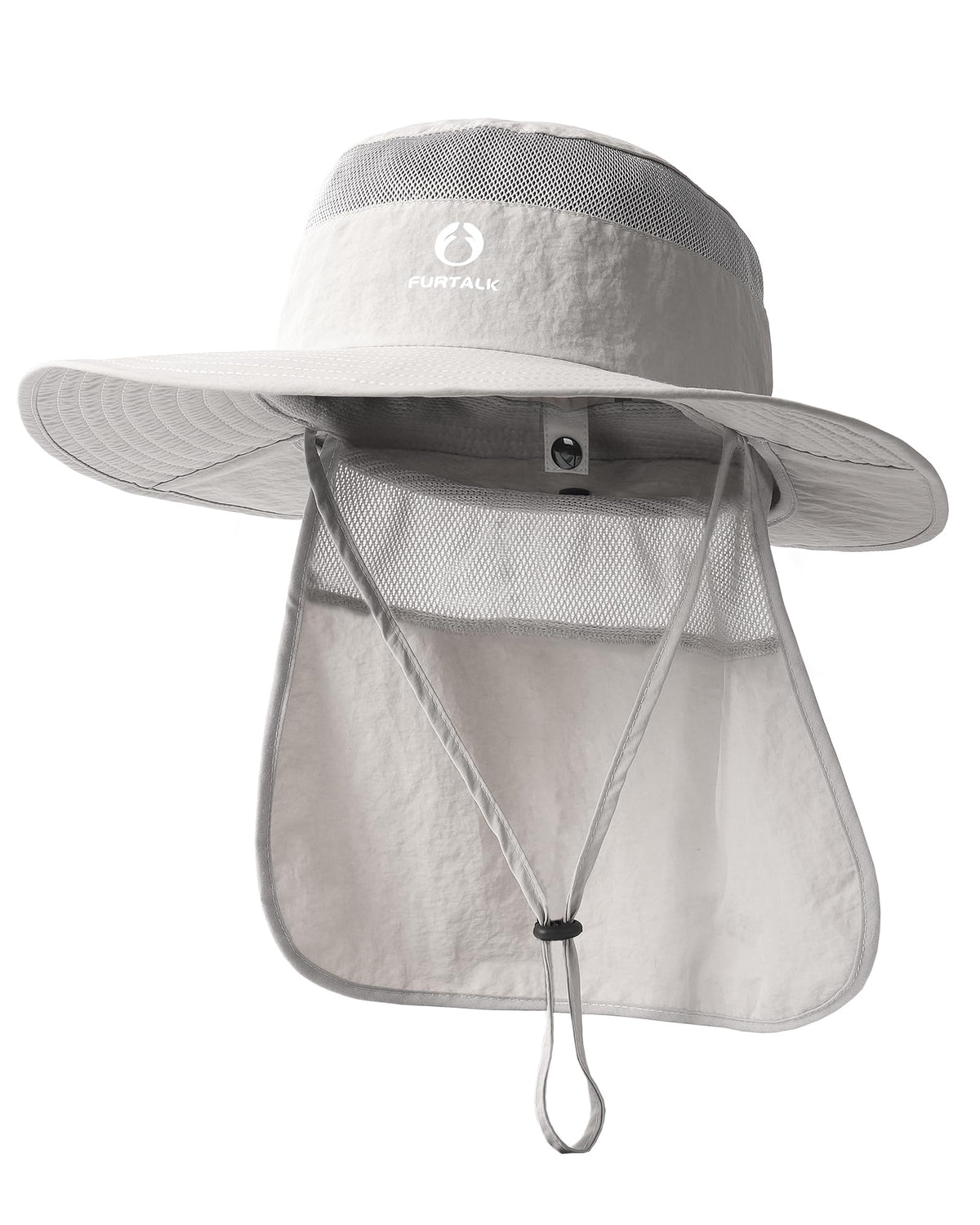 FURTALK Sun Hats for Men Women Fishing Hat with Neck Flap UPF Protection