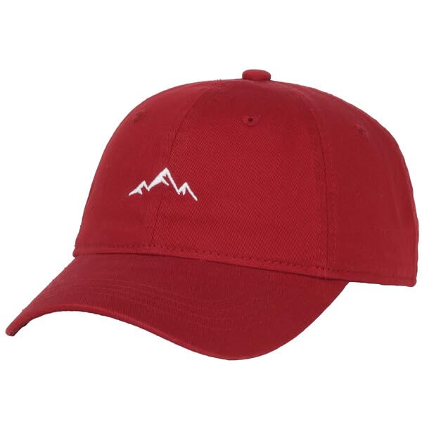 Outdoor Cap Mountain Embroidered Dad Hat Adjustable Soft Cotton Polo Style Unstructured Baseball Cap for Men & Women
