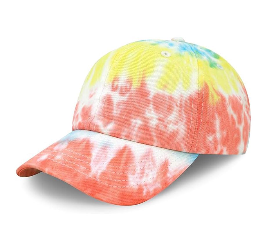 Cotton Baseball Cap Dad Hat – Washed Low Profile Adjustable Hat for Men Women Casual Outdoor Running Golf