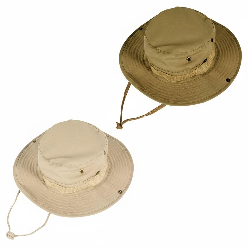 Sun Hats for Men Women Bucket Hat UPF 50+ Boonie Hat Foldable UV Protection Hiking Beach Fishing Summer Safari