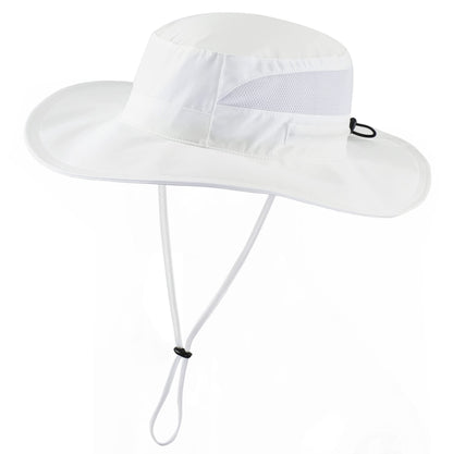Connectyle Women's UPF 50+ Sun Hat UV Protection Wide Brim Bucket Hat Summer Beach Hats Fishing Hiking Outdoor Safari Hats