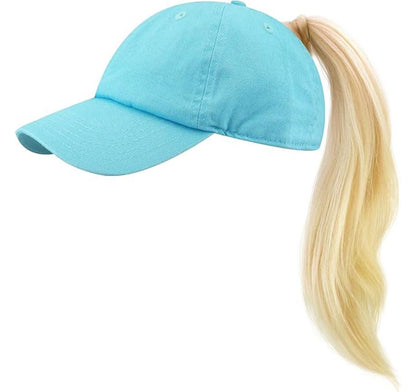 Cotton Baseball Cap Dad Hat – Washed Low Profile Adjustable Hat for Men Women Casual Outdoor Running Golf