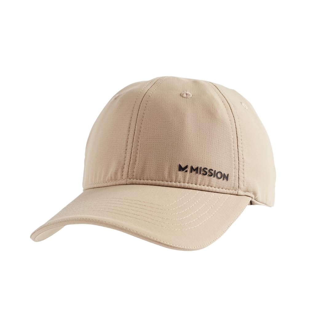 MISSION Cooling Performance Hat, Unstructured Low-Profile Adjustable Fit - UPF 50 - for Running, Workouts & Outdoors
