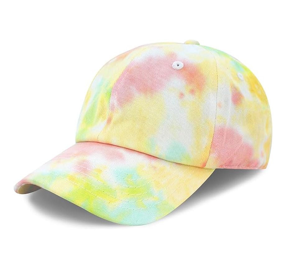 Cotton Baseball Cap Dad Hat – Washed Low Profile Adjustable Hat for Men Women Casual Outdoor Running Golf