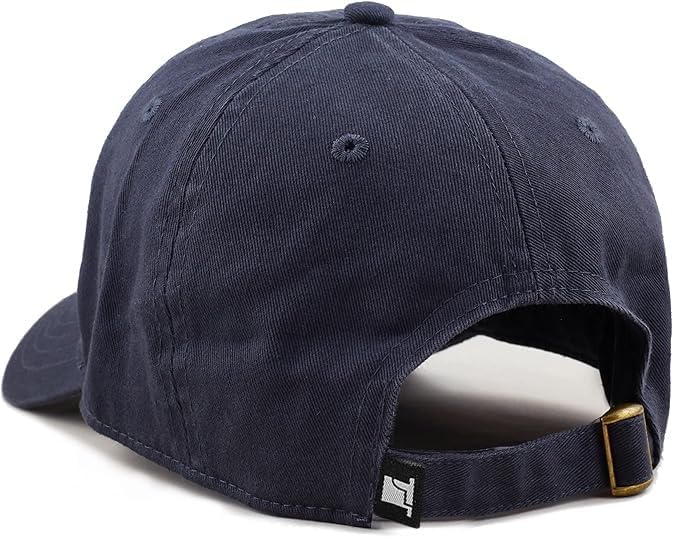 Cotton Baseball Cap Dad Hat – Washed Low Profile Adjustable Hat for Men Women Casual Outdoor Running Golf