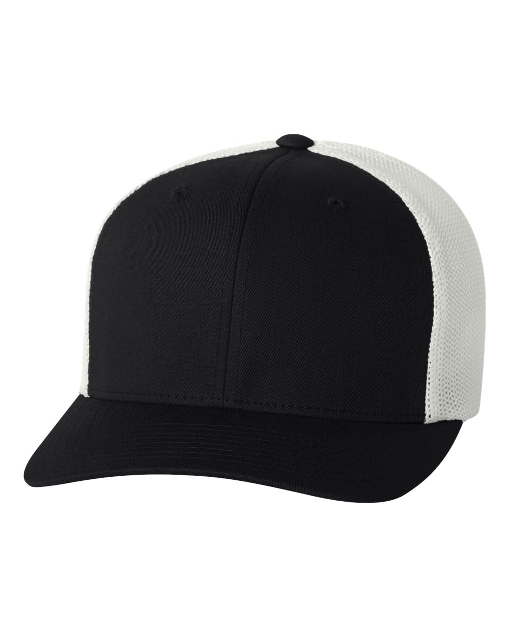 Flexfit Unisex Mesh Fitted 2-Tone Trucker Hat, One Size