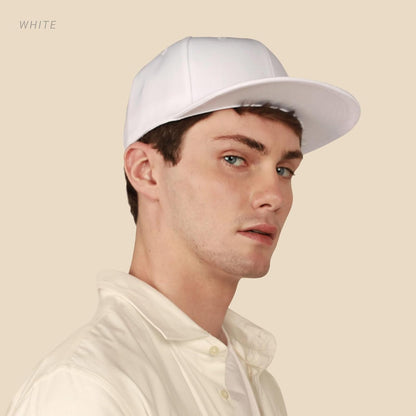 CHOK.LIDS Classic Snapback Flat Bill Hat Blank Adjustable Baseball Cap