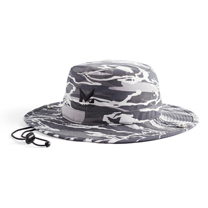 MISSION Cooling Bucket Hat - Unisex Wide-Brim Hat for Men & Women - Lightweight, Foldable & Durable - Cools Up to 2 Hours
