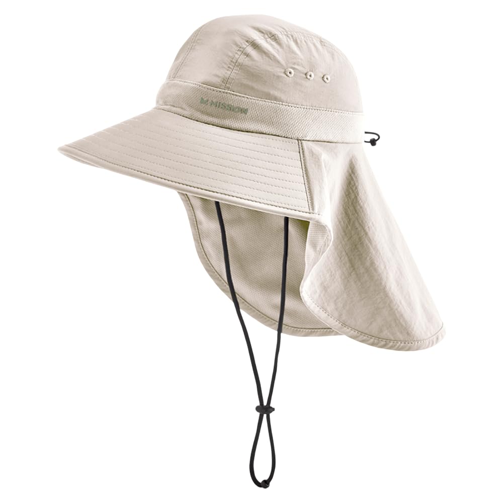 Cooling Sun Defender Sun Hat, UPF 50 UV Protection for Men Women, Wide Brim Outdoor Hat for Hiking, Fishing, Beach, Gardening