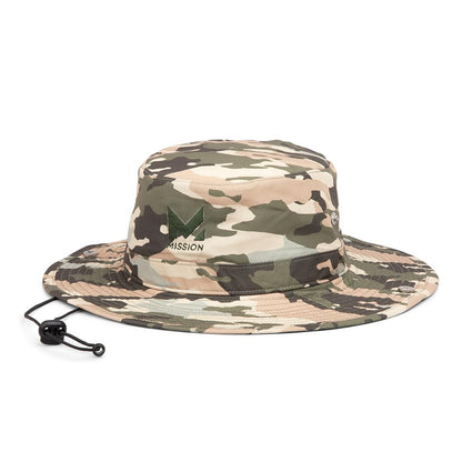 MISSION Cooling Bucket Hat - Unisex Wide-Brim Hat for Men & Women - Lightweight, Foldable & Durable - Cools Up to 2 Hours