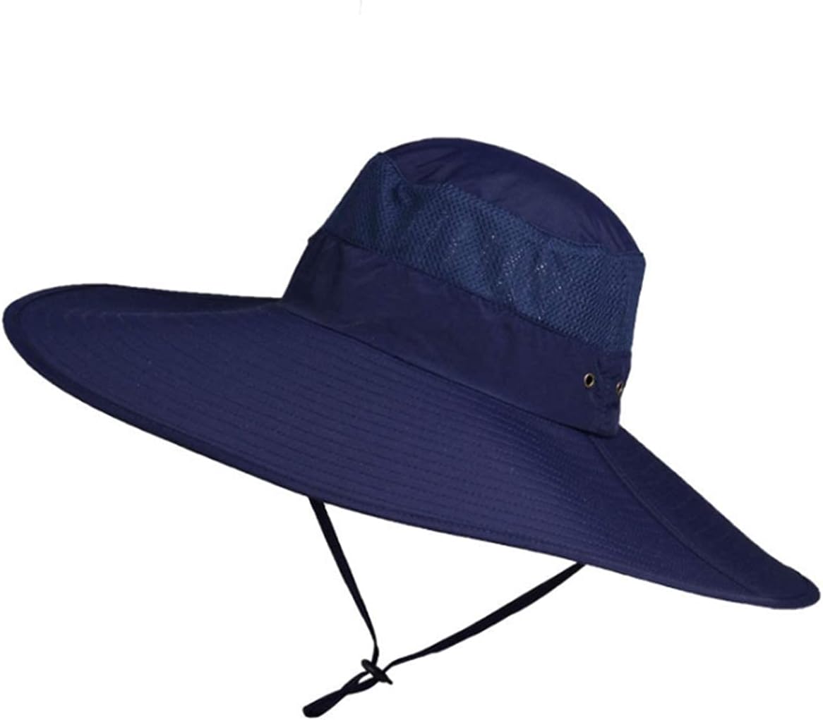 Leotruny Super Wide Brim Bucket Hat UPF50+ Waterproof Sun Hat for Fishing