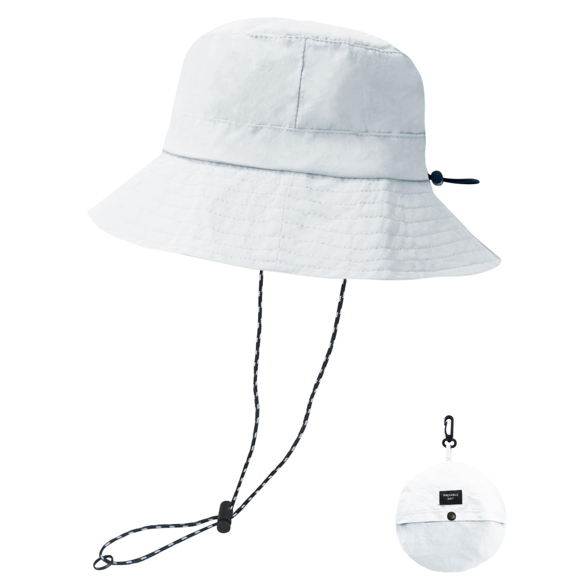 NPQQUAN Sun Bucket Hats for Woman Men Lightweight Sun Hat Packable Foldable