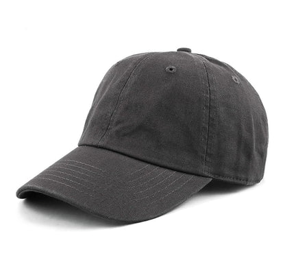 Cotton Baseball Cap Dad Hat – Washed Low Profile Adjustable Hat for Men Women Casual Outdoor Running Golf