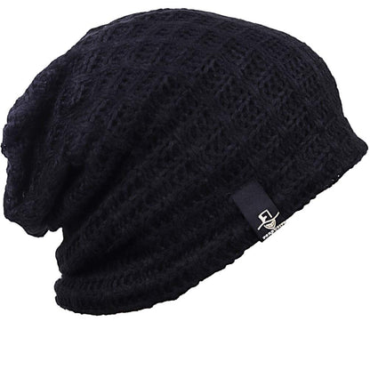 FORBUSITE Mens Slouchy Long Oversized Beanie Knit Cap for Summer Winter B08
