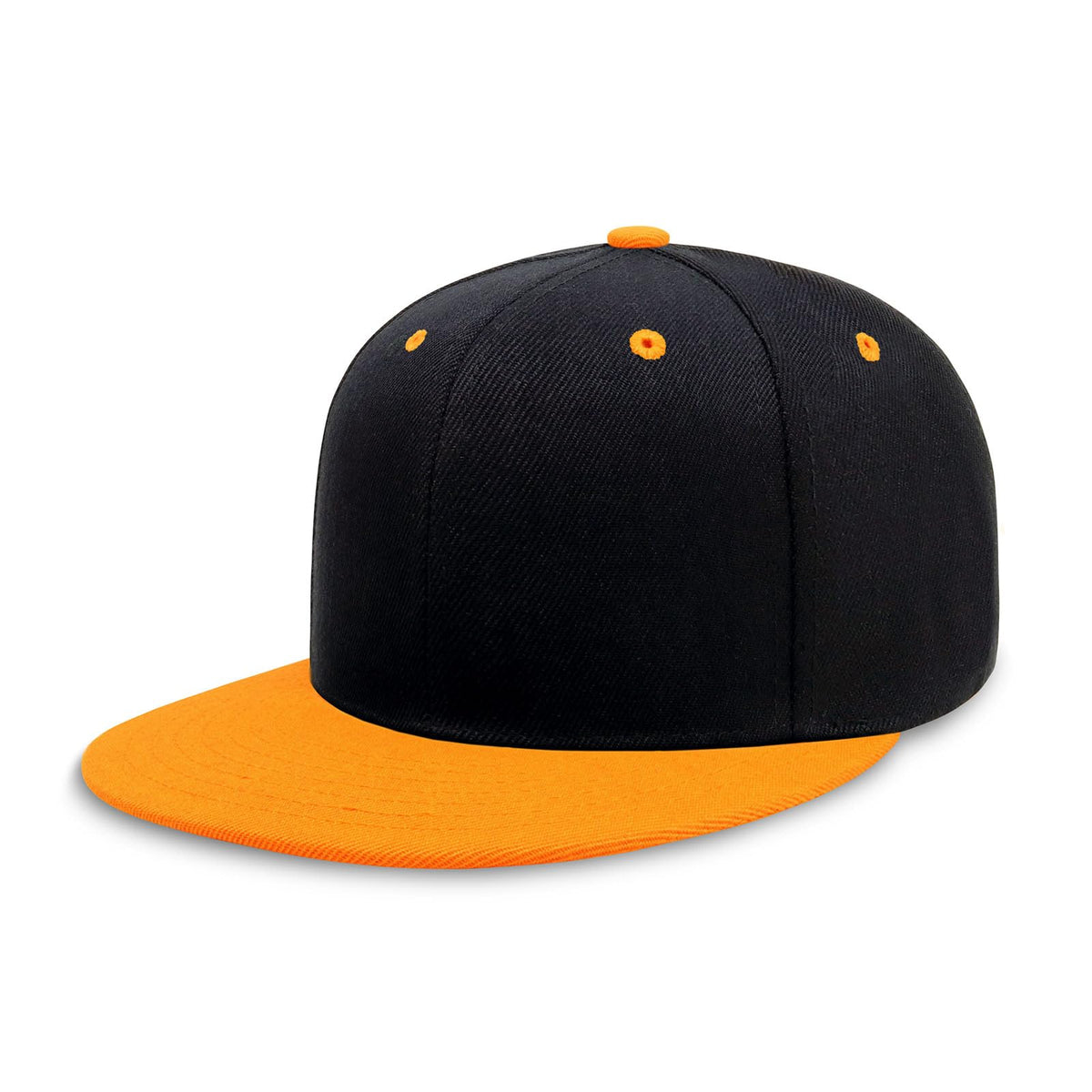 CHOK.LIDS Classic Snapback Flat Bill Hat Blank Adjustable Baseball Cap