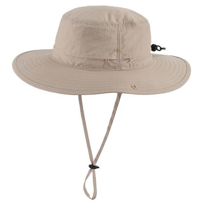 Connectyle Sun Hat for Men Women Outdoor UV Protection Safari Hat for Fishing Hiking Gardening Breathable Cowboy Hat UPF50