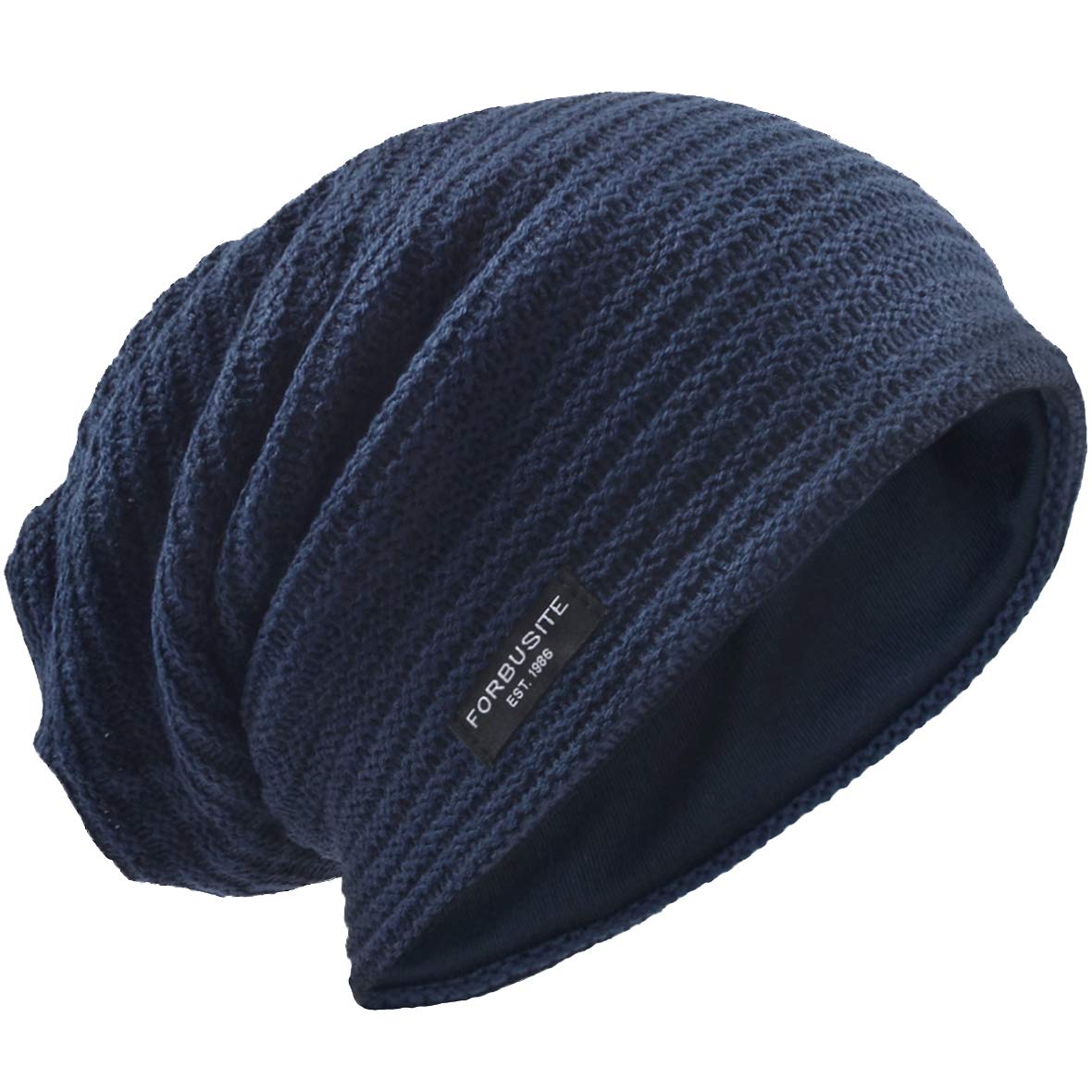 VECRY Men's Slouchy Beanie Knit Crochet Rasta Cap for Summer Winter