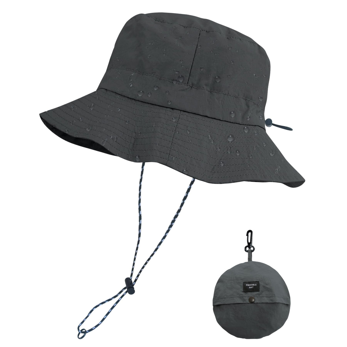 PFFY Packable Sun Bucket Hat for Men Women Outdoor UV Protection Sun Hats
