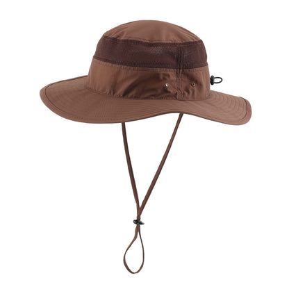 Home Prefer UPF 50+ Men's Sun Hat Wide Brim Bucket Hat UV Protection Hat for Mens Womens Beach Safari Gardening Golf Fishing