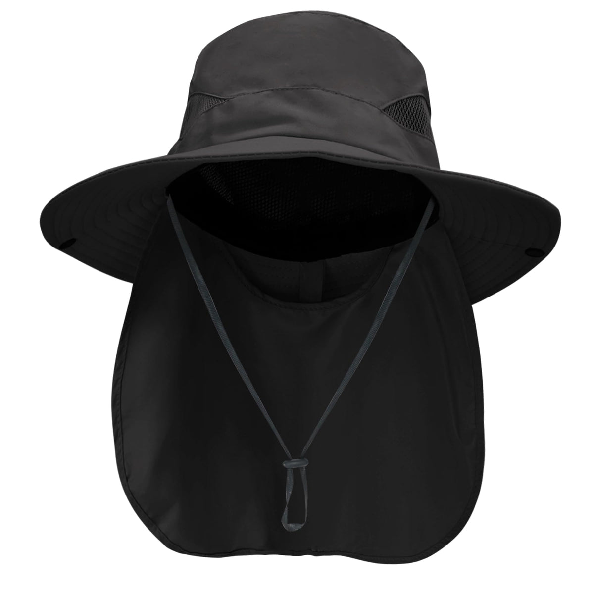 NPQQUAN Sun Hats for Men Women with Neck Flap UPF 50+ UV Protection