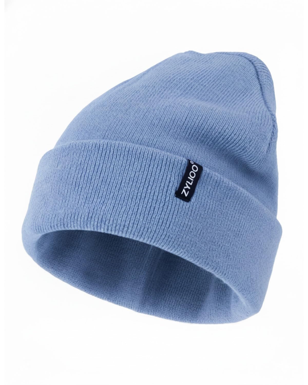 Zylioo XXL Beanie for Men,Big Head Winter Knit Hat,Stretch Warm Skull Cap