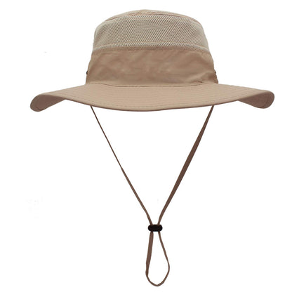 Home Prefer UPF 50+ Men's Sun Hat Wide Brim Bucket Hat UV Protection Hat for Mens Womens Beach Safari Gardening Golf Fishing