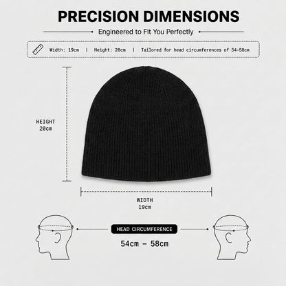 Mens Beanie Skull Cap Warm Plain Winter Toque Knit Hats for Cold Weather