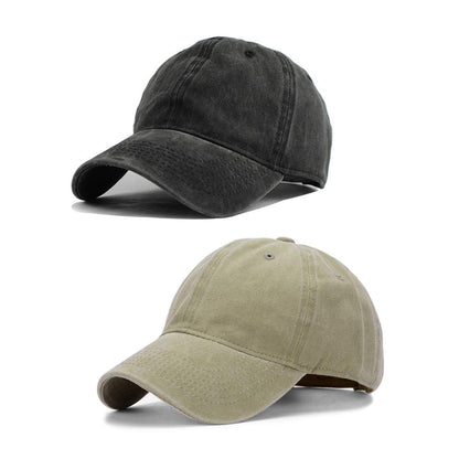 HH HOFNEN Baseball Cap Washed Cotton Unstructured Vintage Hat for Men Women