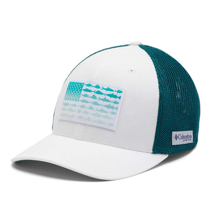 Columbia Unisex Adult PFG Logo Mesh Ball Cap
