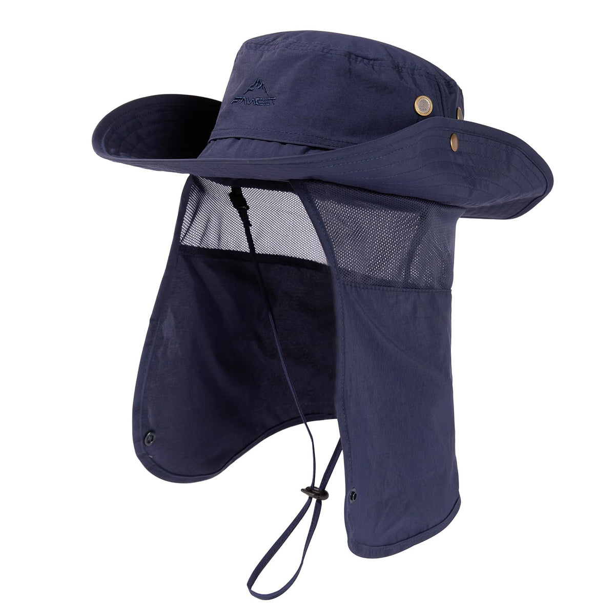 Comhats Sun Hat with Neck Flap for Men, UPF 50+ Wide Brim Cooling Oversized