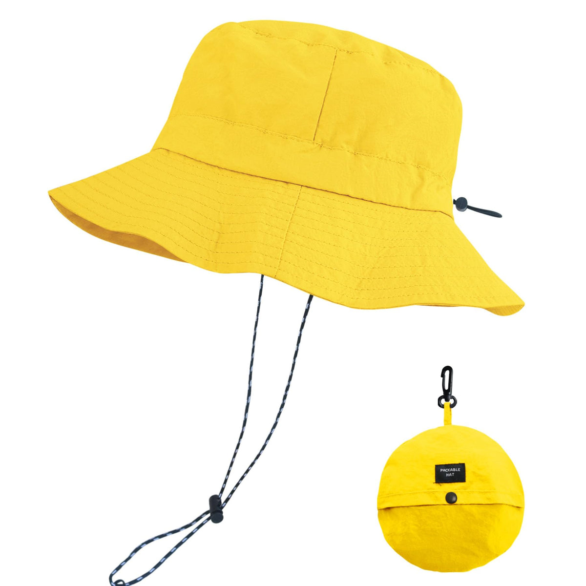 PFFY Packable Sun Bucket Hat for Men Women Outdoor UV Protection Sun Hats