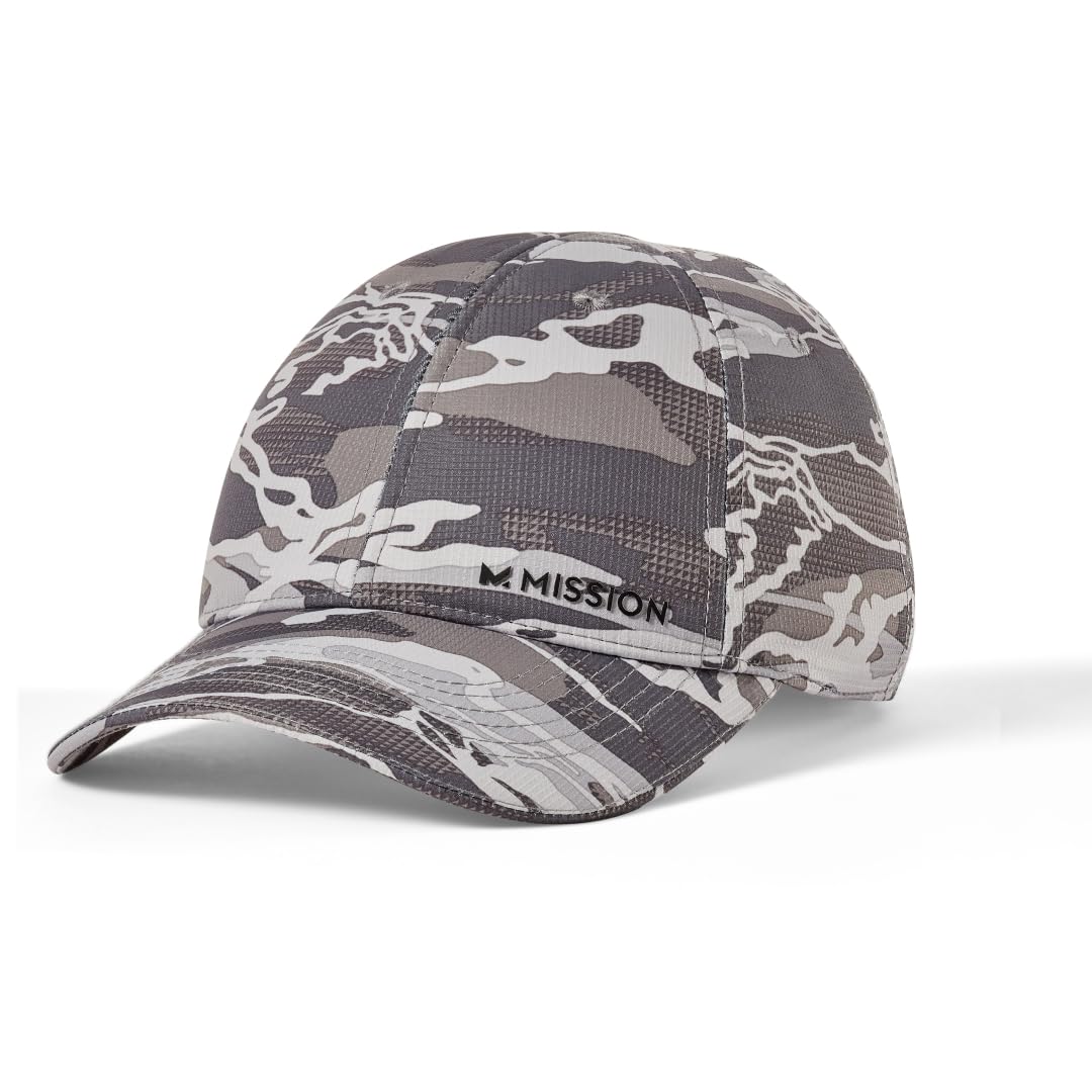 MISSION Cooling Performance Hat, Unstructured Low-Profile Adjustable Fit - UPF 50 - for Running, Workouts & Outdoors