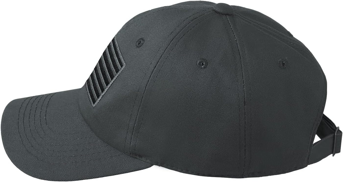 IIN American Flag Baseball Cap for Men Women Low Profile USA Army Tactical Operator Military Plain Dad Hat