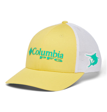Columbia Unisex Adult PFG Logo Mesh Ball Cap
