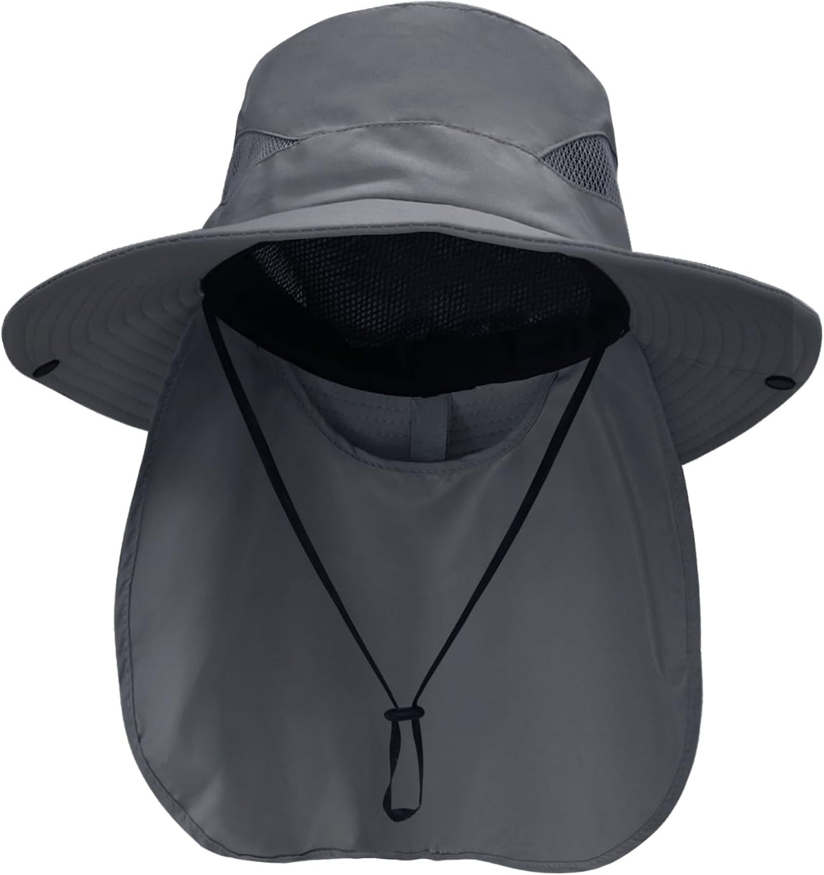 NPQQUAN Sun Hats for Men Women with Neck Flap UPF 50+ UV Protection