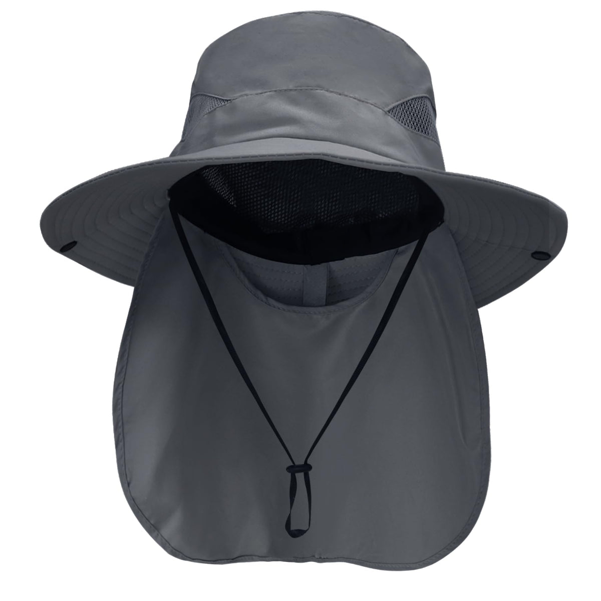 NPQQUAN Sun Hats for Men Women with Neck Flap UPF 50+ UV Protection