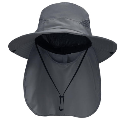 NPQQUAN Sun Hats for Men Women with Neck Flap UPF 50+ UV Protection