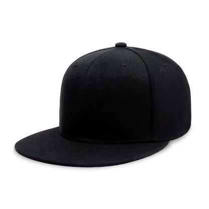 CHOK.LIDS Classic Snapback Flat Bill Hat Blank Adjustable Baseball Cap