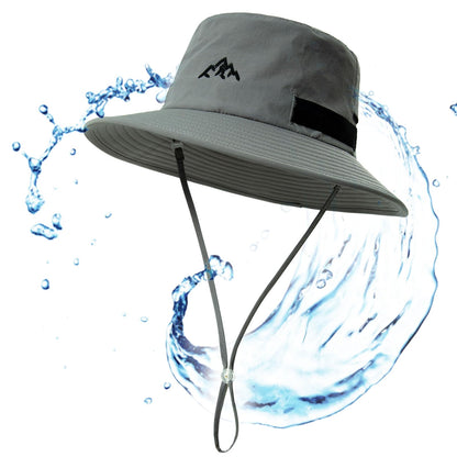 TOP-EX Men's Waterproof Bucket Sun Hat, UPF 50+ Wide Brim, S/M-XXL