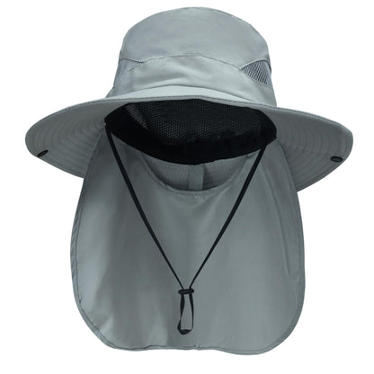 NPQQUAN Sun Hats for Men Women with Neck Flap UPF 50+ UV Protection
