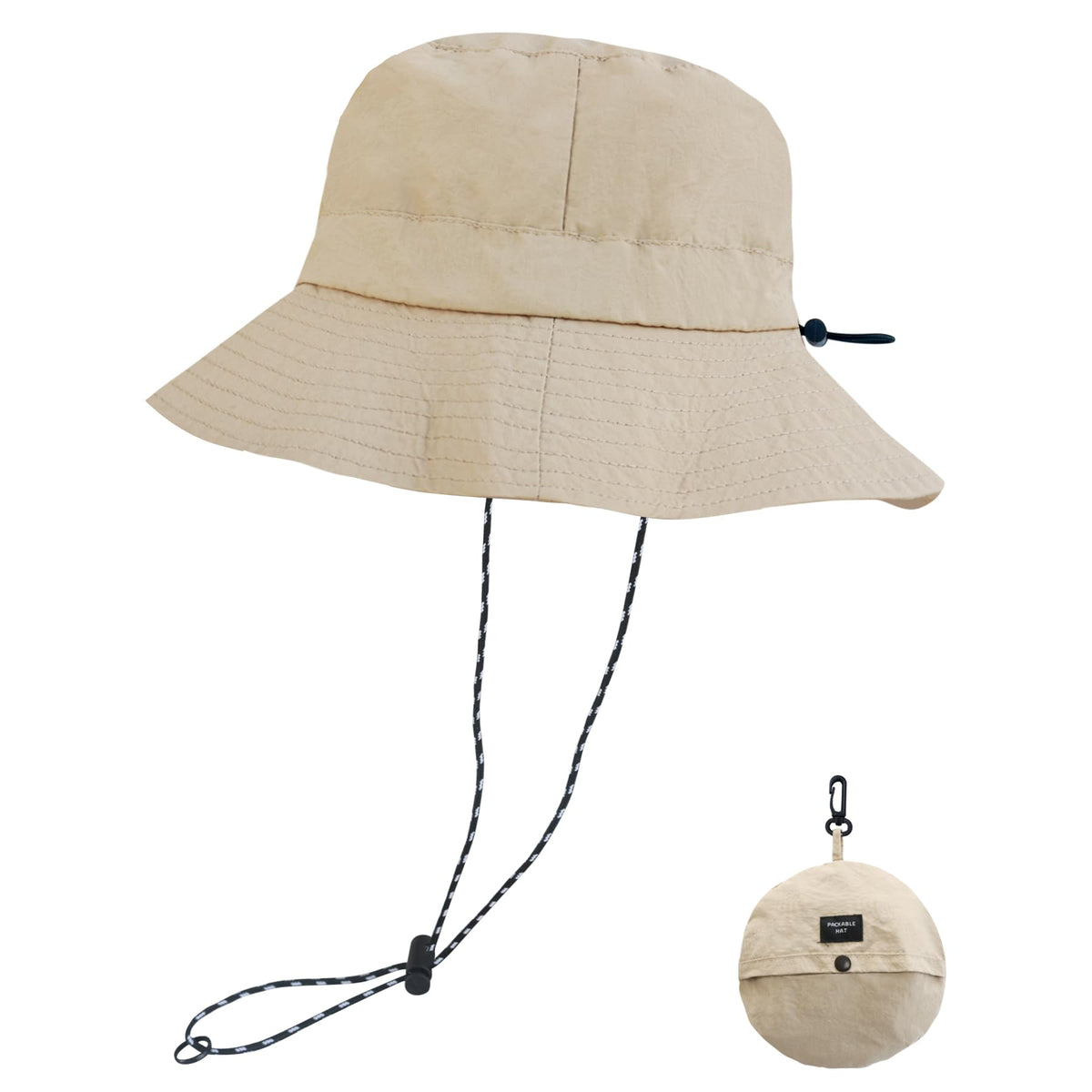 NPQQUAN Sun Bucket Hats for Woman Men Lightweight Sun Hat Packable Foldable