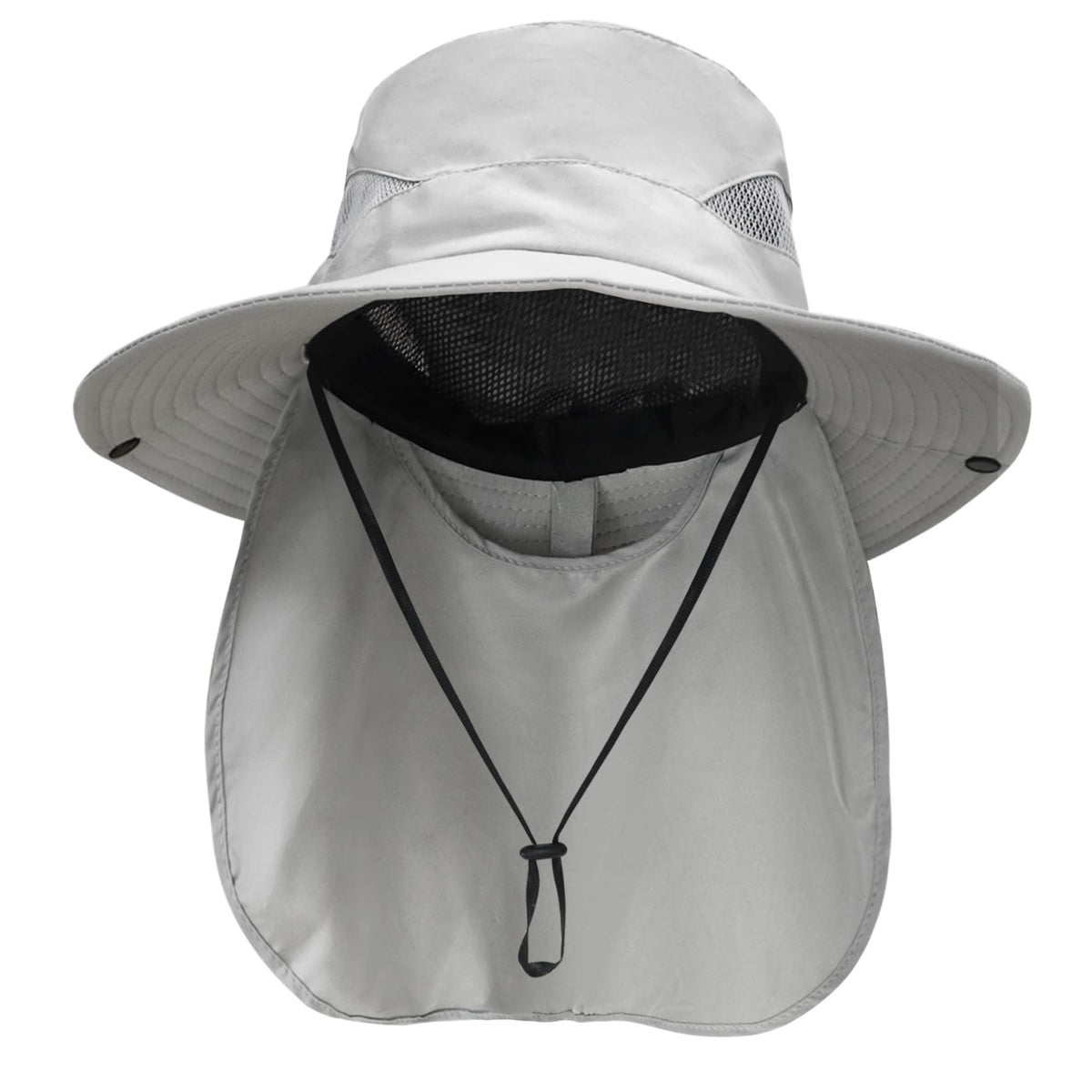 NPQQUAN Sun Hats for Men Women with Neck Flap UPF 50+ UV Protection