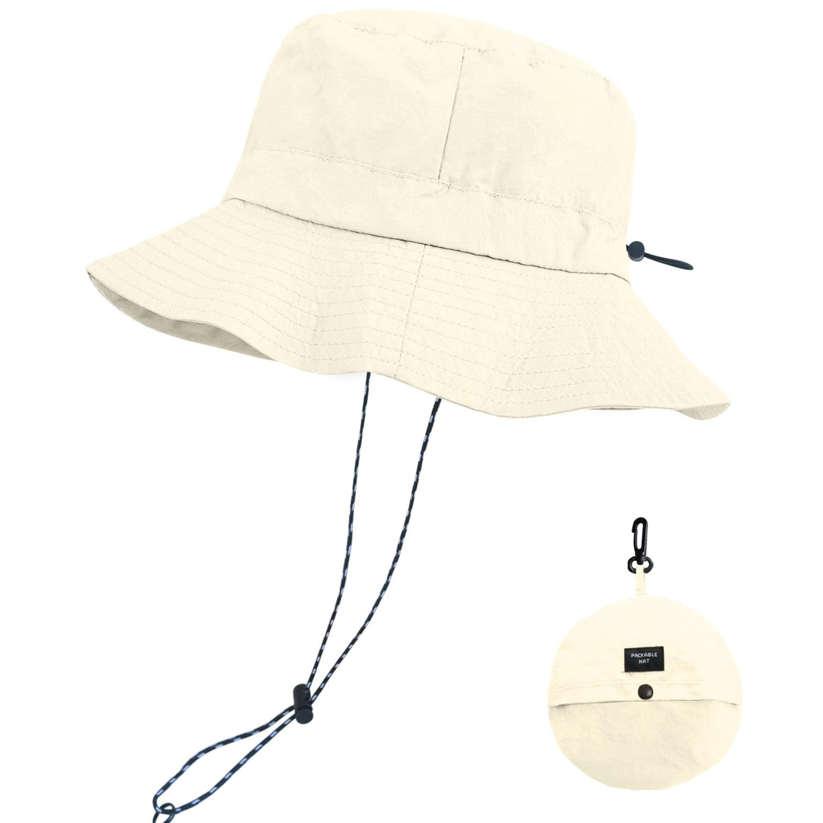 PFFY Packable Sun Bucket Hat for Men Women Outdoor UV Protection Sun Hats