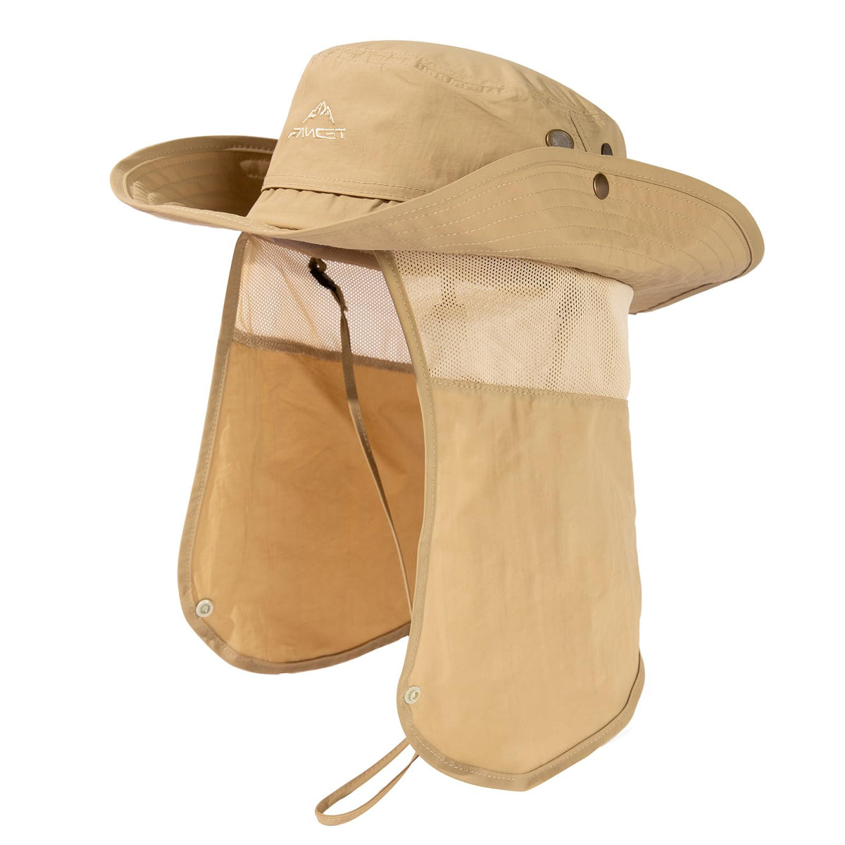 Comhats Sun Hat with Neck Flap for Men, UPF 50+ Wide Brim Cooling Oversized