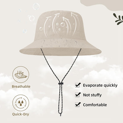 Durio Waterproof Bucket Hats for Woman UPF 50+ Sun Hat