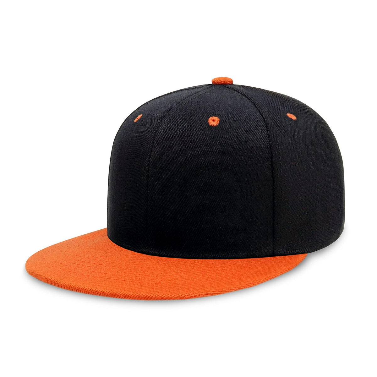 CHOK.LIDS Classic Snapback Flat Bill Hat Blank Adjustable Baseball Cap