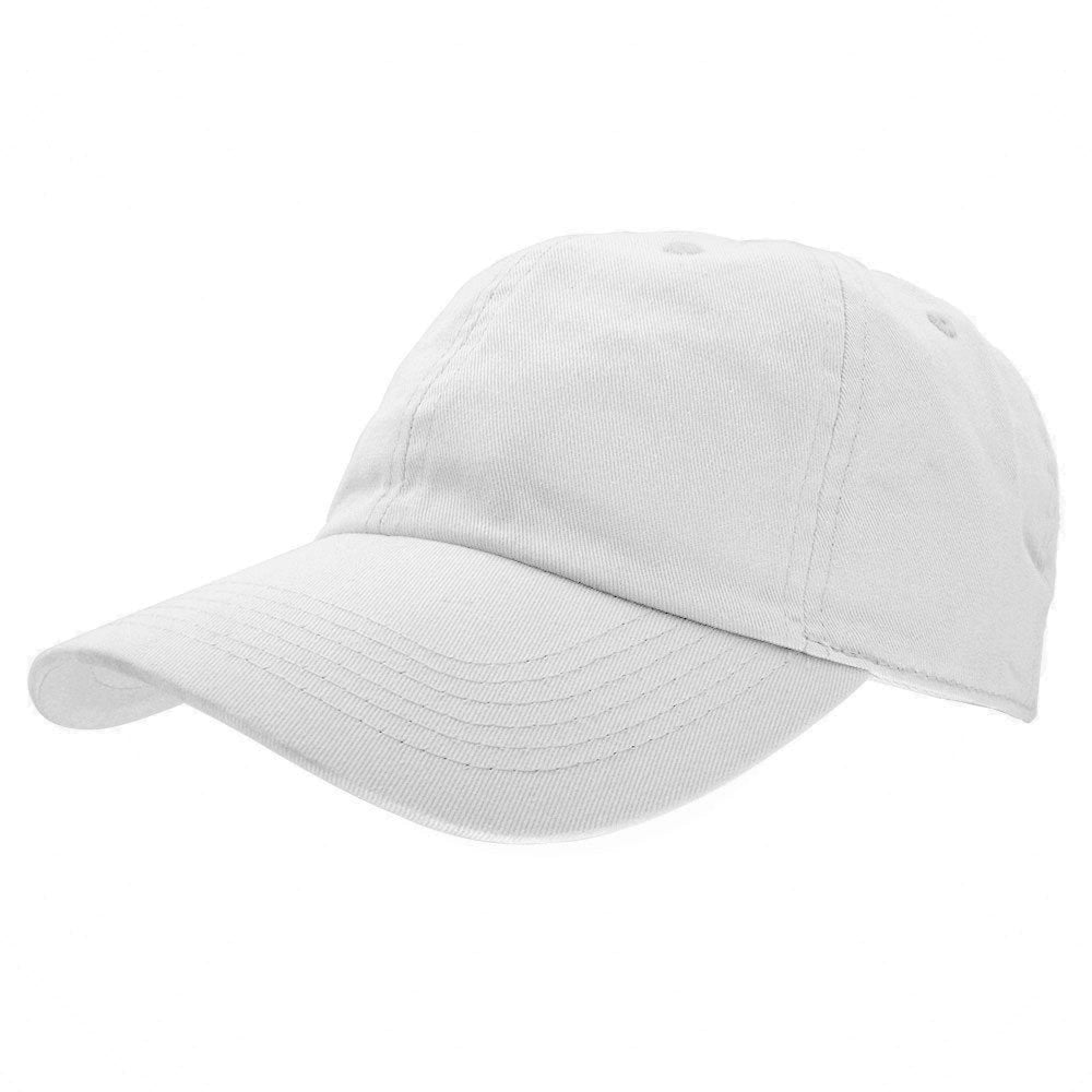Gelante Baseball Cap Dad Hat 100% Cotton Polo Style Plain Blank Adjustable Size.