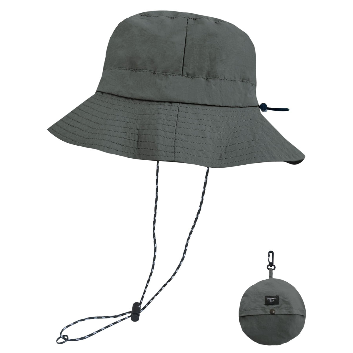 NPQQUAN Sun Bucket Hats for Woman Men Lightweight Sun Hat Packable Foldable