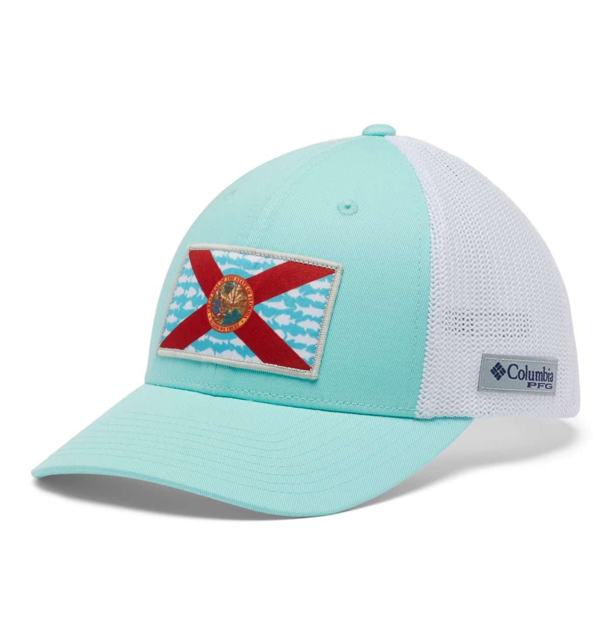 Columbia Unisex Adult PFG Logo Mesh Ball Cap
