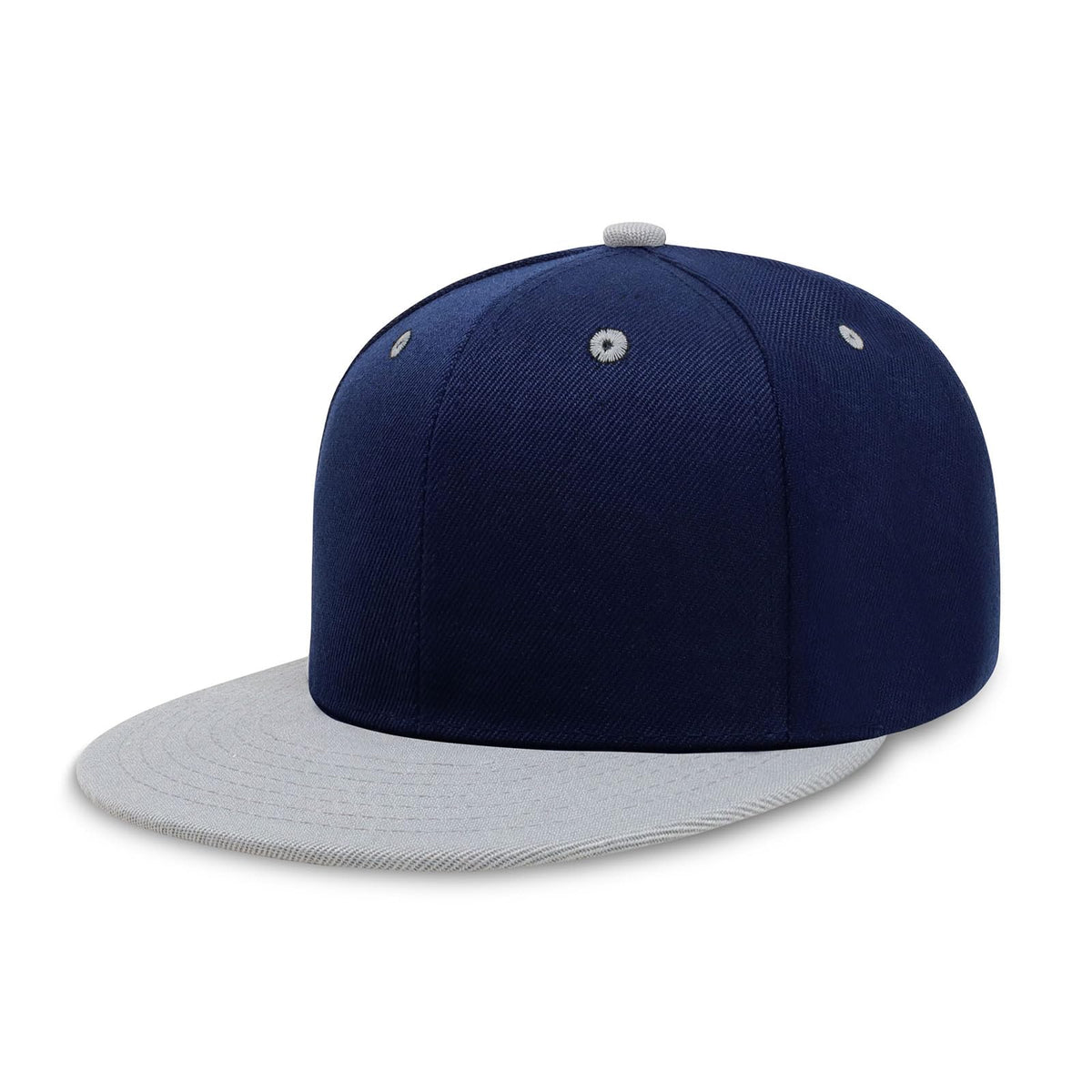 CHOK.LIDS Classic Snapback Flat Bill Hat Blank Adjustable Baseball Cap